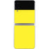 Yellow Solid Galaxy Z Flip3 5G Skin